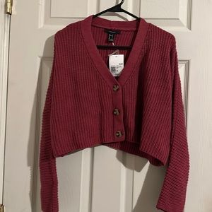 Forever 21 Button Up Sweater